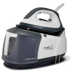 Morphy Richards 332007 Power Steam Elite Steam Generator  in White & Grey